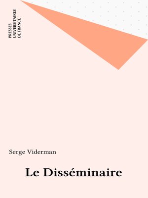 cover image of Le Disséminaire